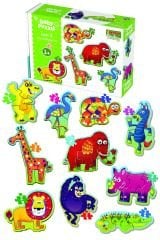 Diytoy Baby Puzzle – Orman Hayvanları | Eğitici Yapboz Seti 1 Yaş ve Üstü